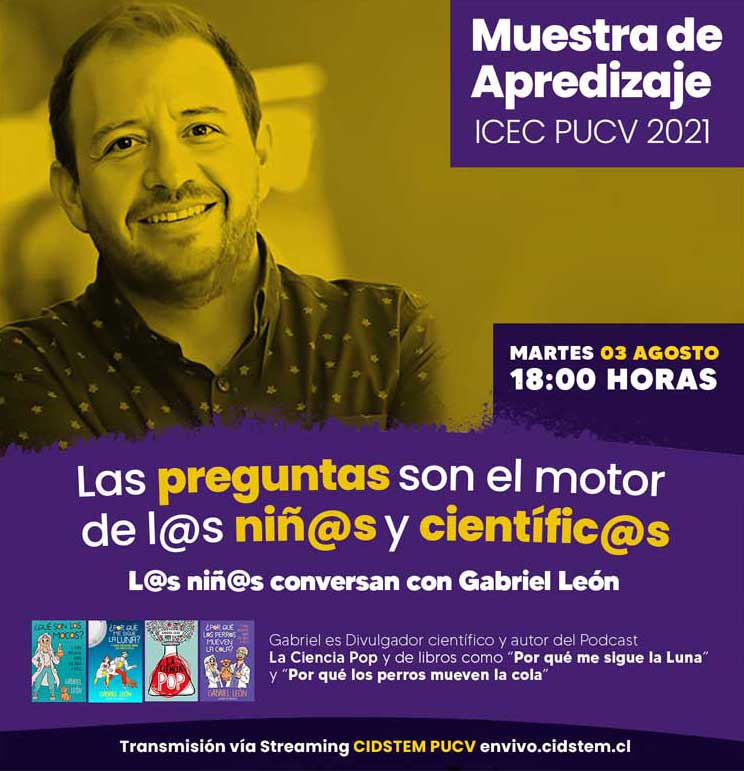 Muestra de Aprendizaje, encuentro con Gabriel León