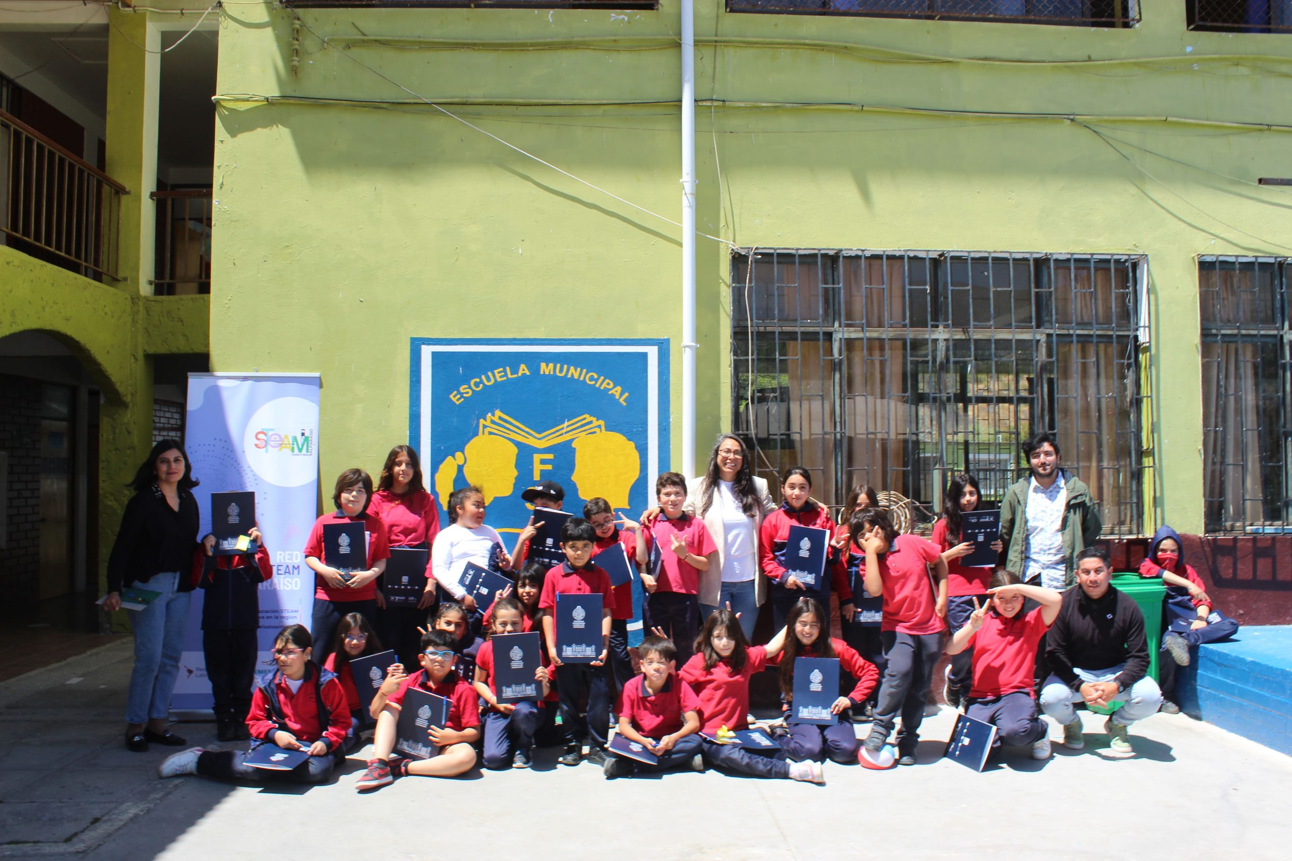 Red Territorio STEAM Valparaíso impulsa el aprendizaje activo en la región con jornadas del “Valparaíso STEAM Challenge”