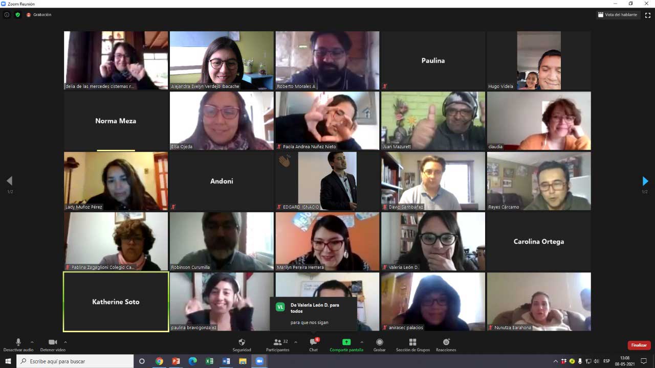 Curso ICEC de Profundización en Indagación Científica para la Educación en Ciencias ICECP-PUCV 2021