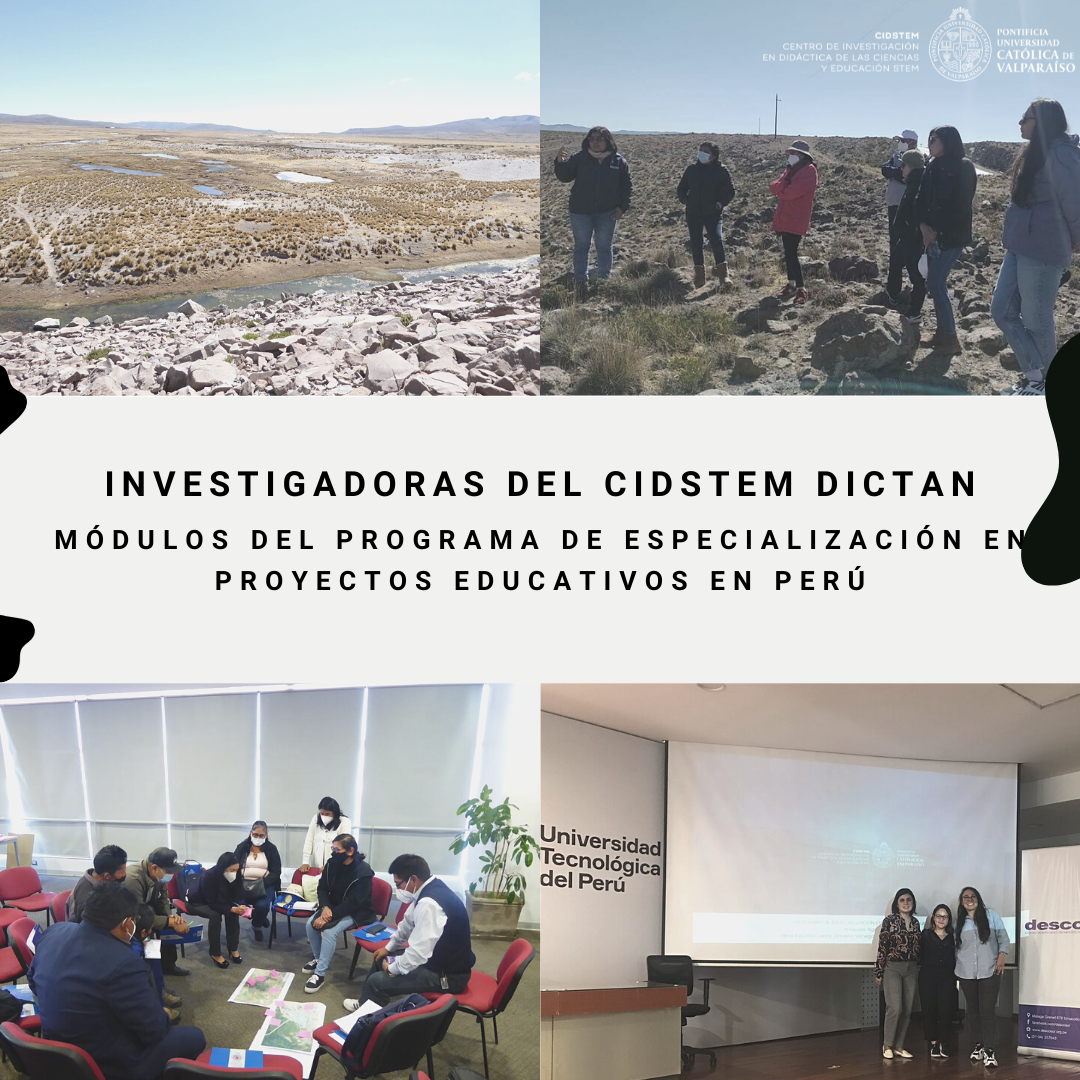 Investigadoras del CIDSTEM dictan módulos en el Programa de Especialización en Proyectos Educativos en Perú