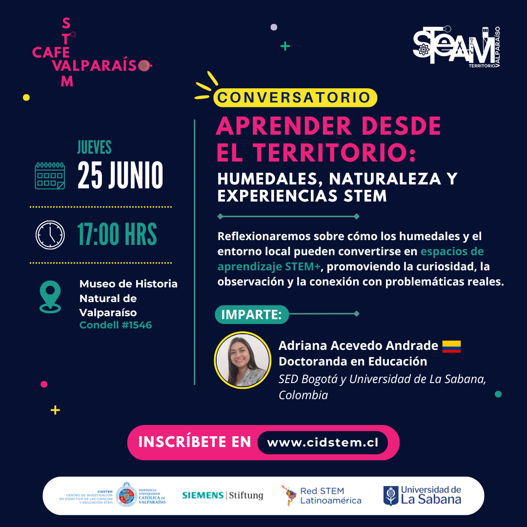 Conversatorio 18° Café STEAM Valparaíso