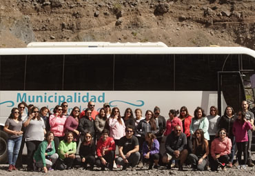 Participantes del Curso de Especialización en Indagación Científica para la Educación en Ciencia realizan pasantía científica en precordillera de Los Andes